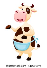 Cow cartoon