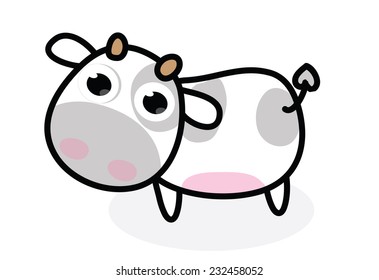 cow cartoon