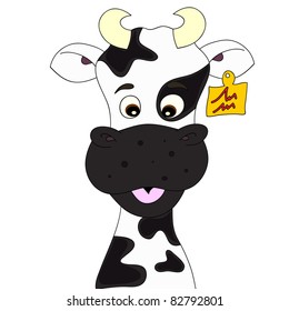 Cow cartoon