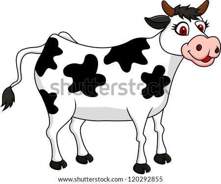 Cow cartoon