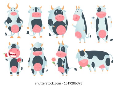 cow standing on hind legs