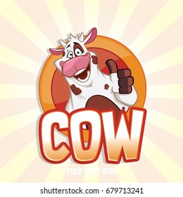 Cow Character illustration