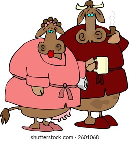 Cow Couple