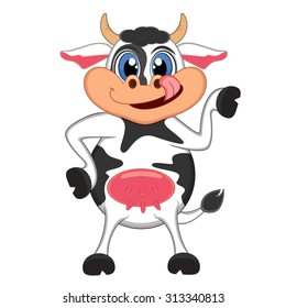 Cow dance cartoon