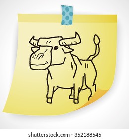 cow doodle