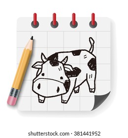cow doodle