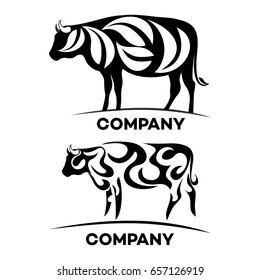 Cow and ecology logo