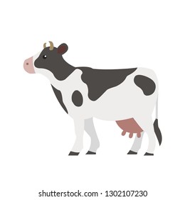 Cow emoji vector