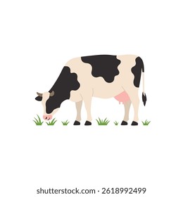 Cow flat vector illustration Eps 10