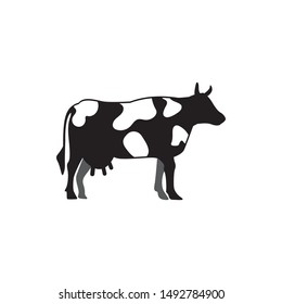 Cow graphic design template vector isolated illustration