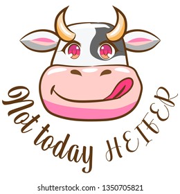 Cow graphic vector design