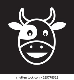 Cow head icon