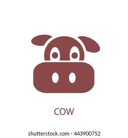 icono de vaca