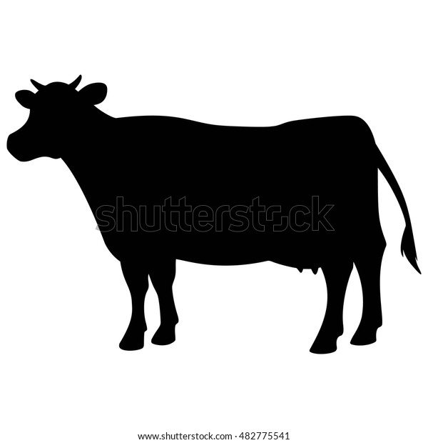 Cow Icon Stock Vector (Royalty Free) 482775541