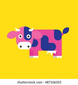 Cow Icon, Animal Vector