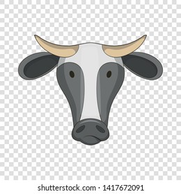 Cow icon. Cartoon illustration of cow vector icon for web design
