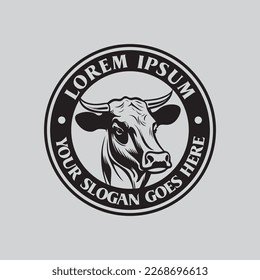 cow icon , farm icon vector