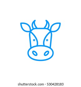  Cow icon Flat.