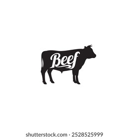 Cow icon flat vector design