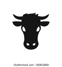 cow icon illustration isolated vector sign symbol