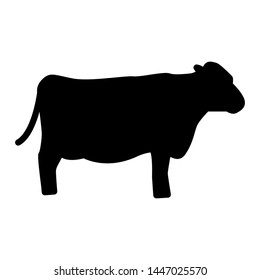 cow icon for mobile apps and website or any purpose