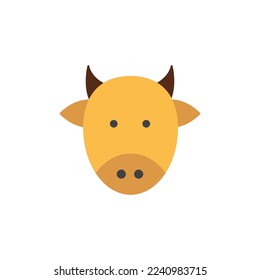 the cow icon is suitable for your web, apk or project with a chinese new year theme