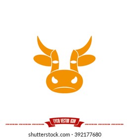 Cow Icon Vector