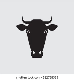 cow icon vector