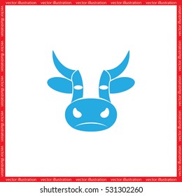 Cow Icon Vector