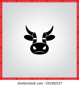 Cow Icon Vector