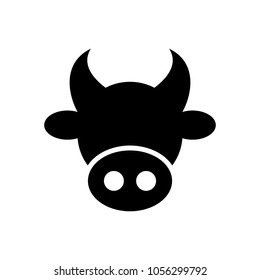 cow icon, vector illustration.