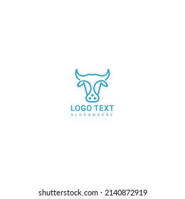 Cow Icon Vector Illustration Logo Template For Website Or Mobile App