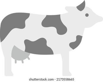 Cow icon vector image. Can also be used for Village. Suitable for mobile apps, web apps and print media.