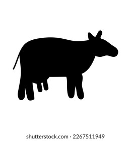 cow icon vector trendy style illustration on white background..eps
