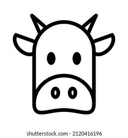 Cow Icon is a very cute animal icons with a minimalist but extraordinary style, very suitable for application design and other graphic design. It is also suitable for children-themed designs.