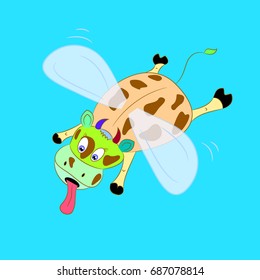 cow illustration 