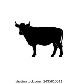 
Cow isolated on white background 