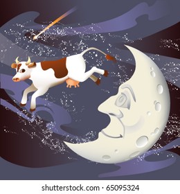 The Cow Jumped Over The Moon