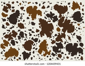 Cow leather skin brown pattern.