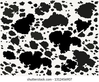 Cow leather skin pattern background. 