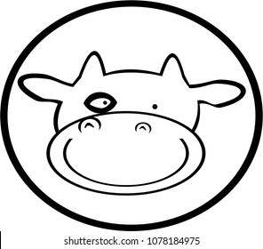 cow logo design