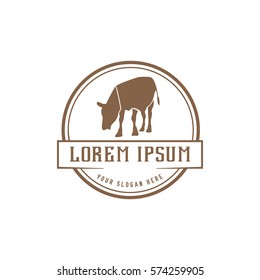 cow logo design