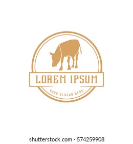 cow logo design
