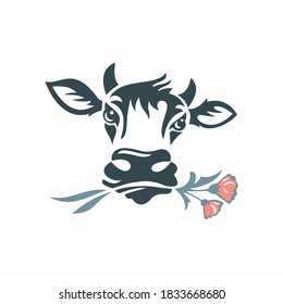 Cow Face Vector Images Stock Photos Vectors Shutterstock