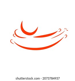 cow logo icon, vector illustration