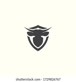 Cow Logo Icon Vector Template Design Illustration