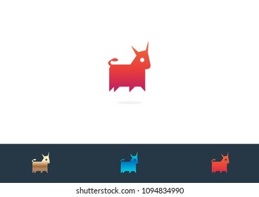 Cow Logo illustration Icon Vector Template