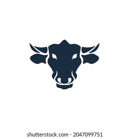 cow Logo simple clean and elegance