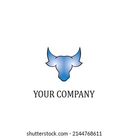 Cow Logo Template vector icon illustration design