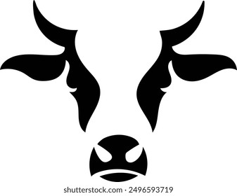 vaca Logo Vector Imagen art.eps